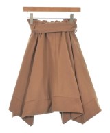 QUEENS COURT（クィーンズ　コート）ひざ丈スカート 茶 サイズ:0(XS位) レディース/2200633978037