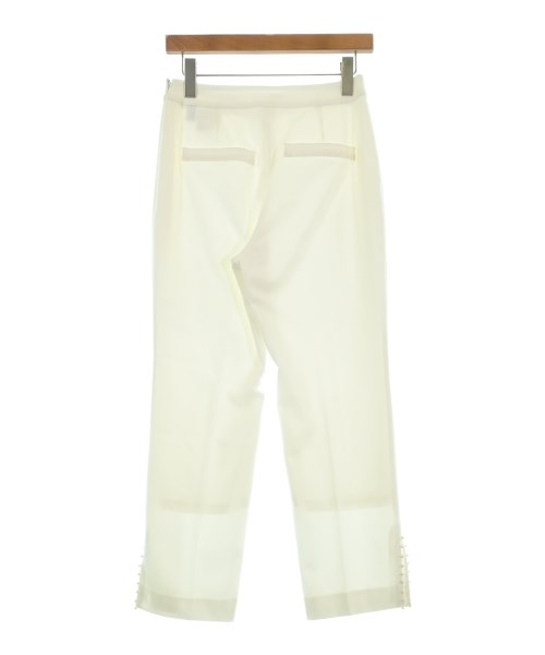 QUEENS COURT（クィーンズ　コート）スラックス 白 サイズ:2(M位) レディース/2200630483121