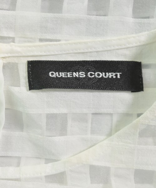 QUEENS COURT（クィーンズ　コート）ブラウス 白 サイズ:2(M位) レディース/2200609218020