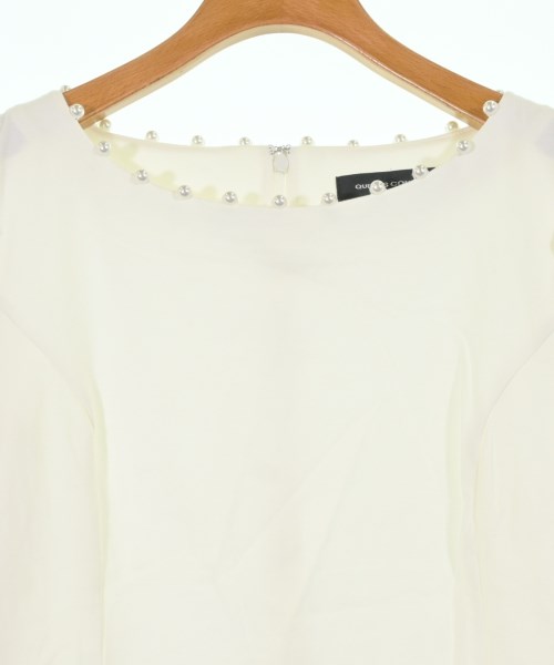 QUEENS COURT（クィーンズ　コート）Tシャツ・カットソー 白 サイズ:2(M位) レディース/2200620154130