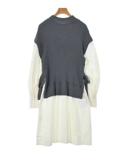 QUEENS COURT（クィーンズ　コート）ワンピース グレー サイズ:2(M位) レディース/2200620813013