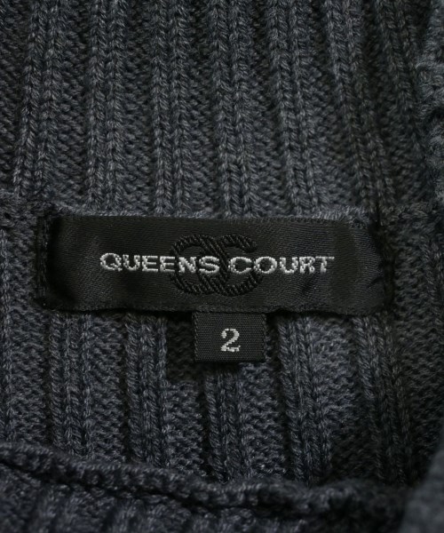 QUEENS COURT（クィーンズ　コート）ワンピース グレー サイズ:2(M位) レディース/2200620813013