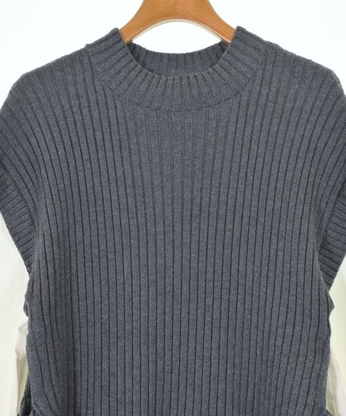 QUEENS COURT（クィーンズ　コート）ワンピース グレー サイズ:2(M位) レディース/2200620813013