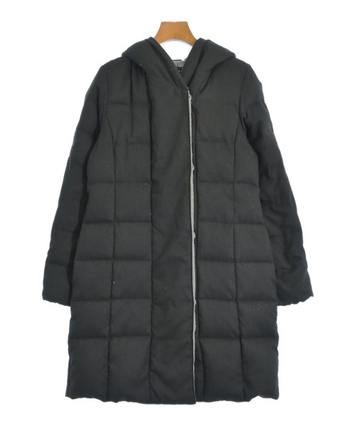 QUEENS COURT(クィーンズ　コート)ダウンコート 黒 サイズ:2(M位)/2200675376013
