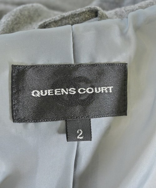 QUEENS COURT（クィーンズ　コート）ダウンコート 黒 サイズ:2(M位) レディース/2200675376013