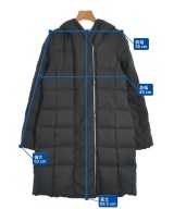 QUEENS COURT（クィーンズ　コート）ダウンコート 黒 サイズ:2(M位) レディース/2200675376013