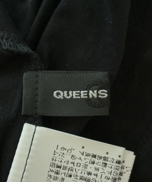 QUEENS COURT（クィーンズ　コート）Tシャツ・カットソー 黒 サイズ:2(M位) レディース/2200701755041