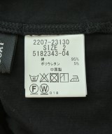 QUEENS COURT（クィーンズ　コート）Tシャツ・カットソー 黒 サイズ:2(M位) レディース/2200701755041