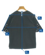 QUEENS COURT（クィーンズ　コート）Tシャツ・カットソー 黒 サイズ:2(M位) レディース/2200701755041