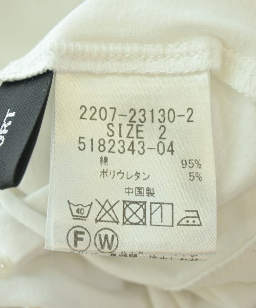 QUEENS COURT（クィーンズ　コート）Tシャツ・カットソー 白 サイズ:2(M位) レディース/2200701755058