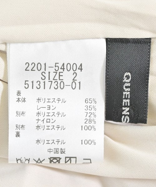 QUEENS COURT（クィーンズ　コート）ワンピース ベージュ サイズ:2(M位) レディース/2200653809045