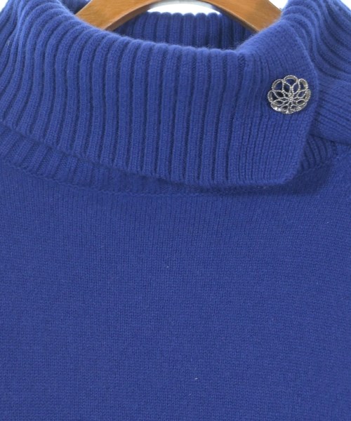 QUEENS COURT（クィーンズ　コート）ニット・セーター 青 サイズ:2(M位) レディース/2200659570031
