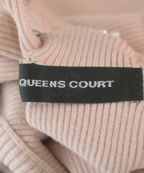 QUEENS COURT（クィーンズ　コート）ニット・セーター ピンク サイズ:2(M位) レディース/2200708641170