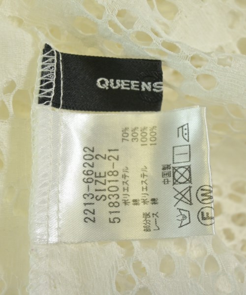 QUEENS COURT（クィーンズ　コート）ブラウス 白 サイズ:2(M位) レディース/2200708641187