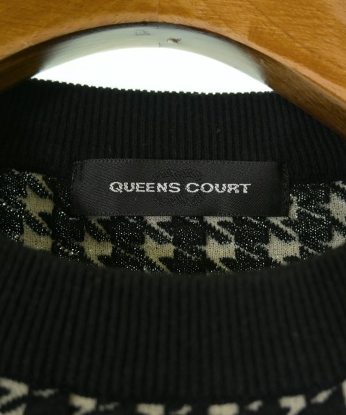 QUEENS COURT（クィーンズ　コート）ニット・セーター 黒 サイズ:2(M位) レディース/2200709402039