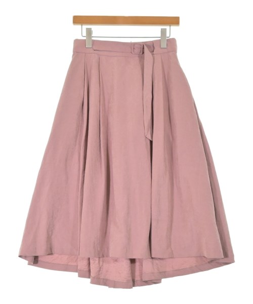 QUEENS COURT(クィーンズ　コート)ロング・マキシ丈スカート ピンク サイズ:2(M位)/2200649284016