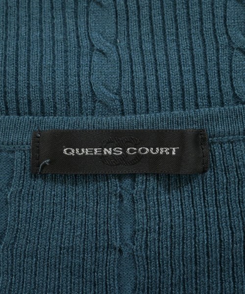 QUEENS COURT（クィーンズ　コート）ニット・セーター 緑 サイズ:2(M位) レディース/2200643037120