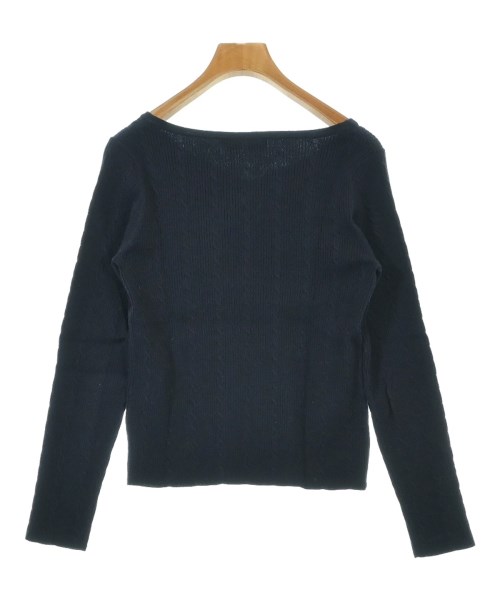 QUEENS COURT（クィーンズ　コート）ニット・セーター 紺 サイズ:2(M位) レディース/2200643037137