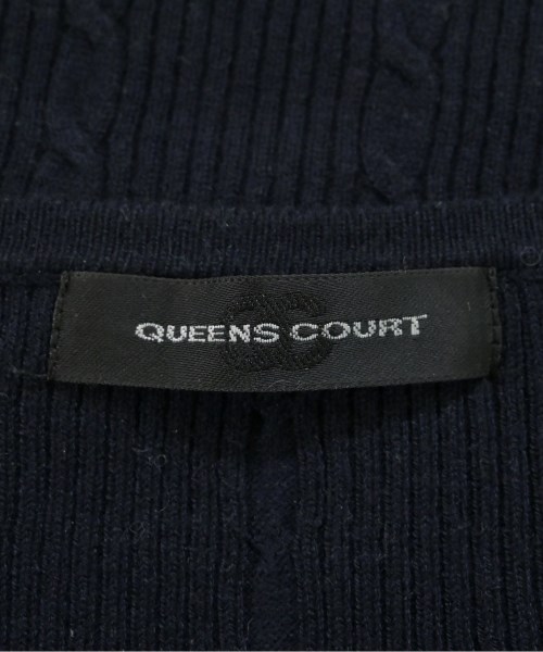 QUEENS COURT（クィーンズ　コート）ニット・セーター 紺 サイズ:2(M位) レディース/2200643037137