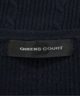 QUEENS COURT（クィーンズ　コート）ニット・セーター 紺 サイズ:2(M位) レディース/2200643037137