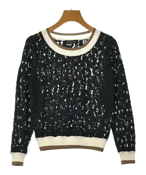 QUEENS COURT(クィーンズ　コート)ブラウス 黒 サイズ:2(M位)/2200653067100