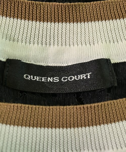 QUEENS COURT（クィーンズ　コート）ブラウス 黒 サイズ:2(M位) レディース/2200653067100