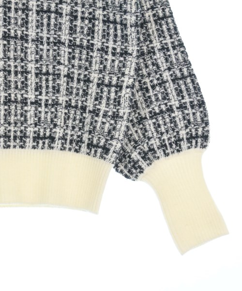 QUEENS COURT（クィーンズ　コート）ニット・セーター 黒 サイズ:2(M位) レディース/2200662123170