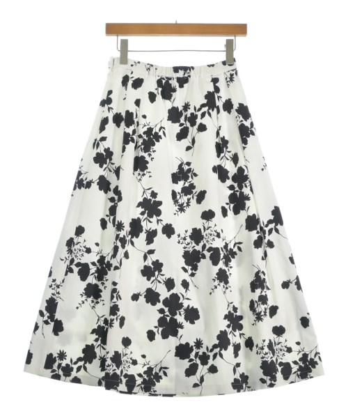 QUEENS COURT（クィーンズ　コート）ロング・マキシ丈スカート 白 サイズ:2(M位) レディース/2200662123187