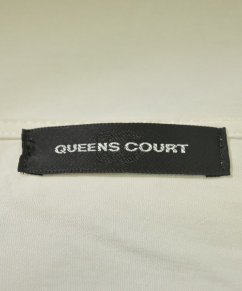 QUEENS COURT（クィーンズ　コート）Tシャツ・カットソー 白 サイズ:2(M位) レディース/2200734901026