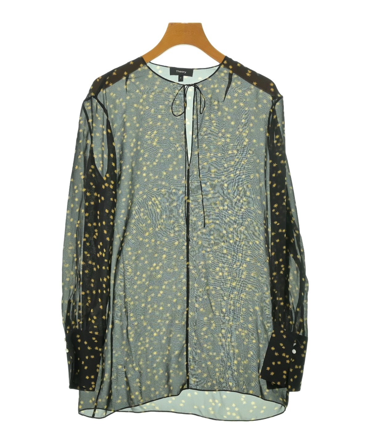 セオリー Theory ブラウス PRIME GGT TIE BLOUSE （オフホワイト