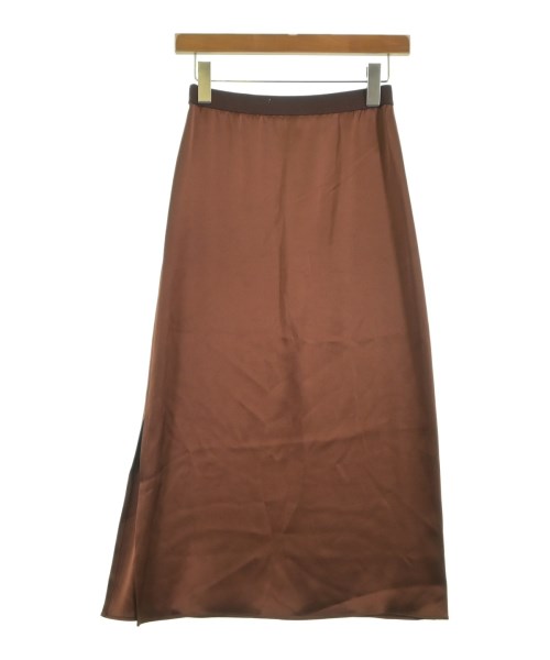Theory（セオリー）ロング・マキシ丈スカート 茶 サイズ:P(XS位) レディース/2200613001038