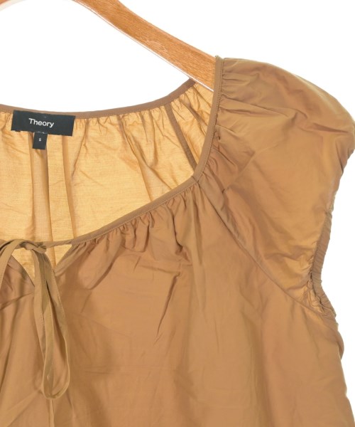 Theory（セオリー）カジュアルシャツ 茶 サイズ:S レディース/2200634570049