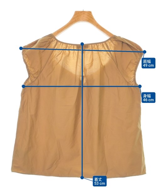 Theory（セオリー）カジュアルシャツ 茶 サイズ:S レディース/2200634570049