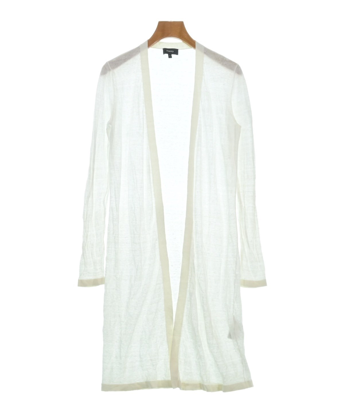 Theory（セオリー）カーディガン 白 サイズ:S レディース