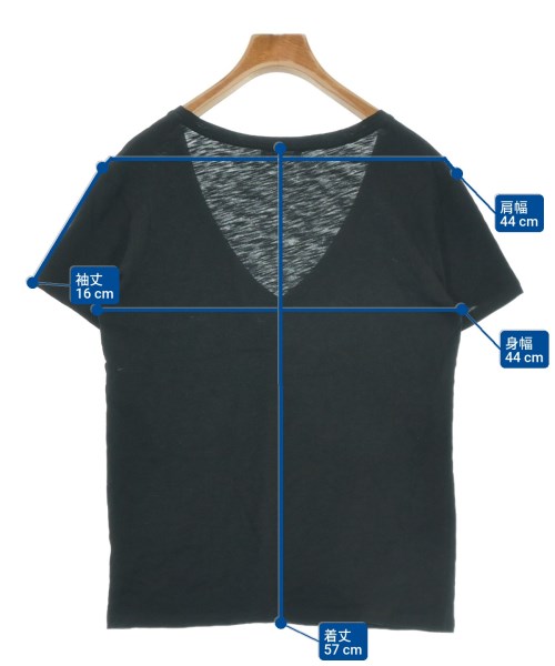 Theory（セオリー）Tシャツ・カットソー 黒 サイズ:S レディース/2200621125023