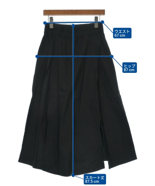 Theory（セオリー）ロング・マキシ丈スカート 黒 サイズ:S レディース/2200621125030