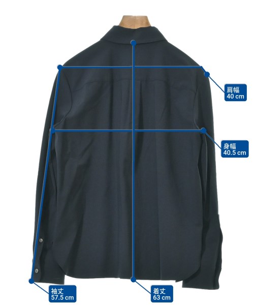 Theory（セオリー）カジュアルシャツ 紺 サイズ:S レディース/2200634704048