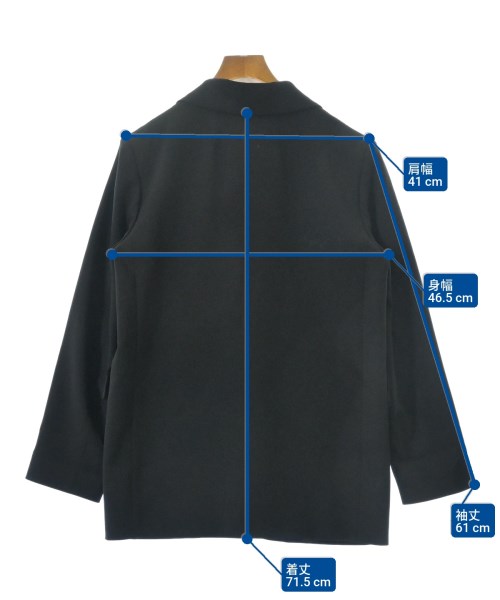 Theory（セオリー）テーラードジャケット 黒 サイズ:2(M位) レディース/2200635192011