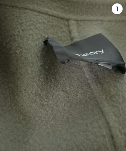 Theory（セオリー）チェスターコート グレー サイズ:S レディース/2200632331017