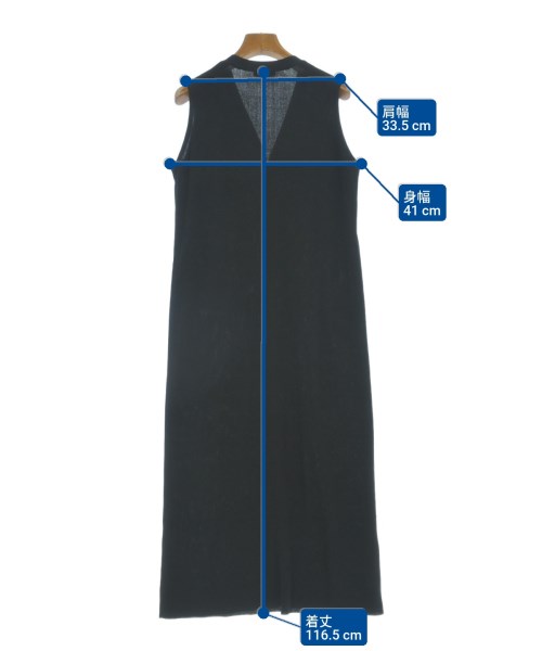 Theory（セオリー）ワンピース 黒 サイズ:38(M位) レディース/2200621419153