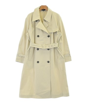 セオリー☆コットンダブルプレストレンチコート美品ライトベージュ7.9万 セオリー☆コットンダブルプレストレンチコート美品ライトベージュ7.9万