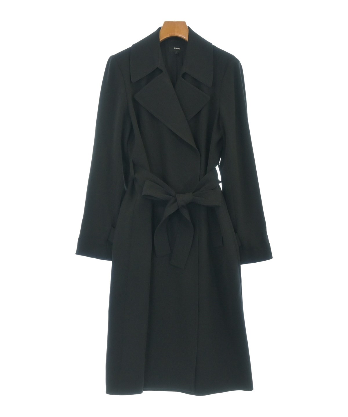 Theory（セオリー）トレンチコート 黒 サイズ:M レディース