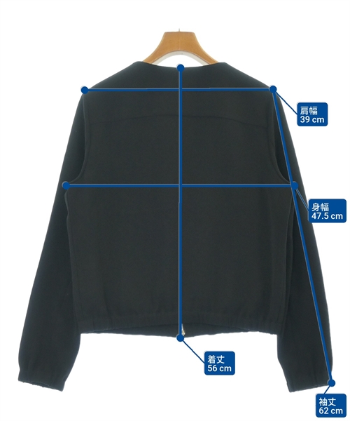 Theory（セオリー）ブルゾン 黒 サイズ:6(XL位) レディース/2200621419283