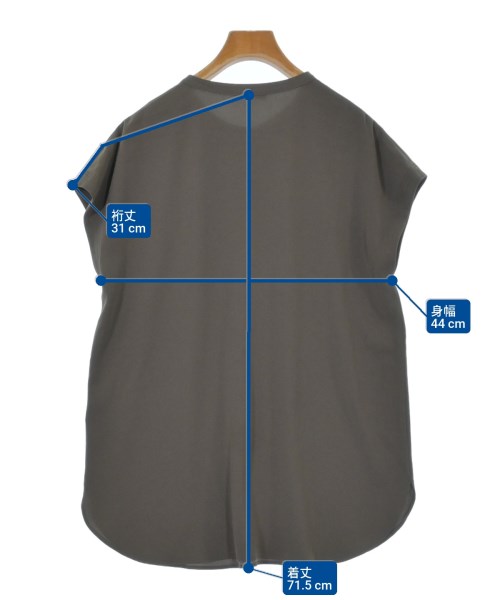 Theory（セオリー）ブラウス カーキ サイズ:M レディース/2200621419443