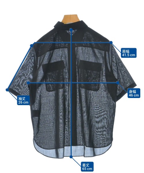 Theory（セオリー）カジュアルシャツ 黒 サイズ:S レディース/2200621419474