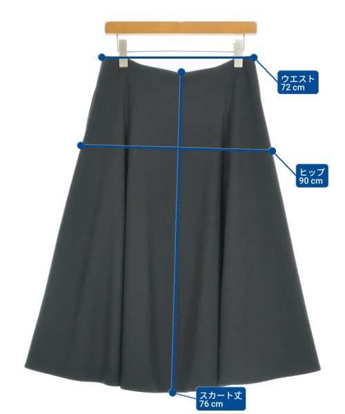 Theory（セオリー）ロング・マキシ丈スカート 黒 サイズ:6(L位) レディース/2200621419658