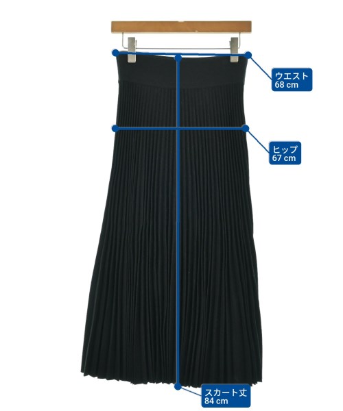 Theory（セオリー）ロング・マキシ丈スカート 黒 サイズ:S レディース/2200621419665