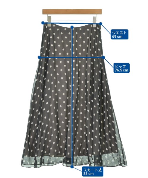 Theory（セオリー）ロング・マキシ丈スカート 黒 サイズ:6(XL位) レディース/2200621419825