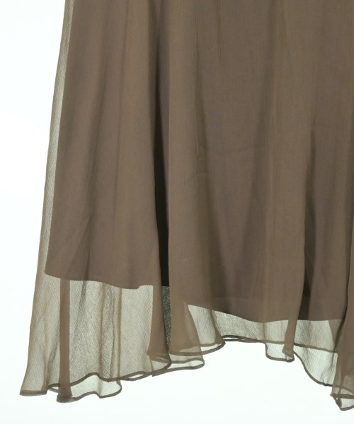 Theory（セオリー）ロング・マキシ丈スカート 茶 サイズ:6(XL位) レディース/2200621419856