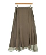 Theory（セオリー）ロング・マキシ丈スカート 茶 サイズ:6(XL位) レディース/2200621419856